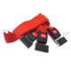 Correas Camilla Juego 3 Unids Cierre Rapido Metalico con Funda